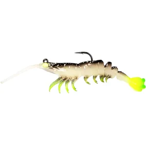 Z-Man Prawn Starz 3" Shrimp Glow Chartreuse