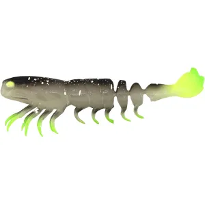 Z-Man Prawn Starz Unrigged 3.5" Shrimp Glow Chartreuse