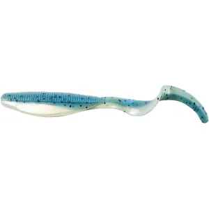 Z-Man Streakz Curly Tailz 7" Grub Nuked Pilchard Glow
