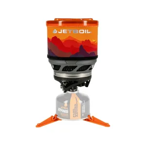 Jetboil MiniMo Camping Stove Isobutane-Propane Sunset