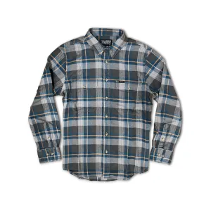 MidwayUSA Men's Flannel Shirt Blue Ash 3XL