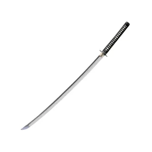 Cold Steel Warrior Series O Katana Sword 36" Clip Point 1060 Carbon Satin Blade Ray Skin Handle Black