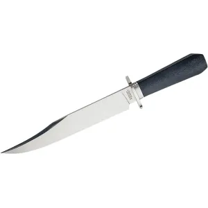 Cold Steel Laredo Bowie Fixed Blade Knife 10.5" Clip Point 4034 Stainless Blade G10 Handle Black