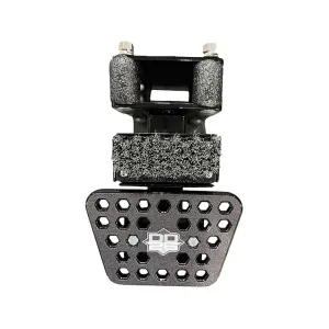 DD26 Fishing Access Step With Mean Clean Kick Brush Standard Black