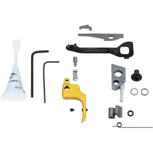 Volquartsen Pistol Competition Kit for Ruger MK IV Flat Faced Trigger Gold