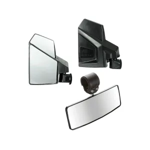 Kolpin UTV Side and Rear Mirror Combo