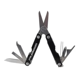 Leatherman Micra Multi-Tool Stainless Steel Black Aluminum Handle