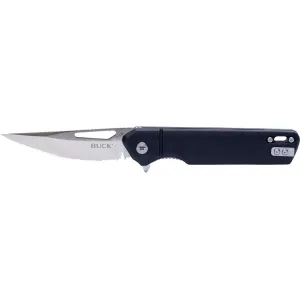 Buck Knives Infusion Assisted Opening Pocket Knife 3.25" Drop Point 7Cr13 Satin Blade Aluminum Handle Black