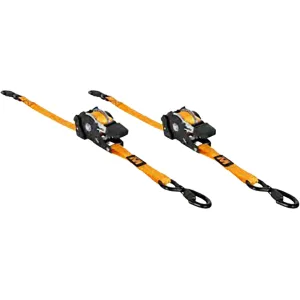 Muddy Retractable Ratchet Straps 10' 2PK