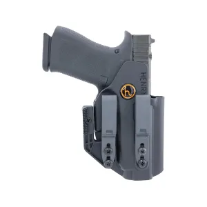 Henry Holsters Cipher with DCC Mod4s IWB Holster Right Hand Sig P365, P365X, P365XL, P365 SAS Boltaron Black