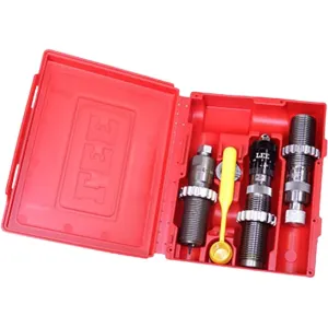 Lee Precision Micrometer 7mm Backcountry Full Length Sizing, Universal Flaring, Bullet Seating 3 Die Set