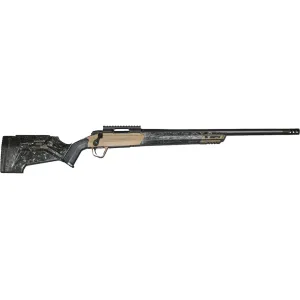Christensen Arms Field Proof MHR Bolt Action Rifle 7mm PRC 24" Carbon Fiber Threaded Barrel Brown Frame Adjustable Stock