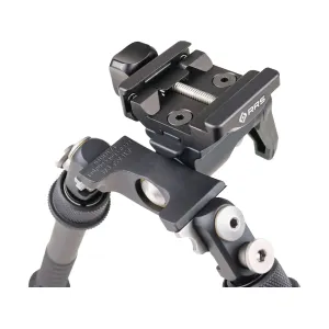 Atlas BT65 Bipod Really Right Stuff BTC-Pro Dual Arca and Picatinny Mount 4.75-9 Inches Black