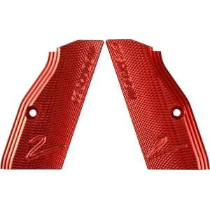 CZ Pistol Grip for Shadow 2 Short Aluminum Red