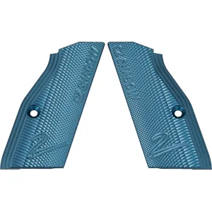CZ Pistol Grip for Shadow 2 Short Aluminum Blue