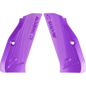 CZ Pistol Grip for Shadow 2 Long Aluminum Purple