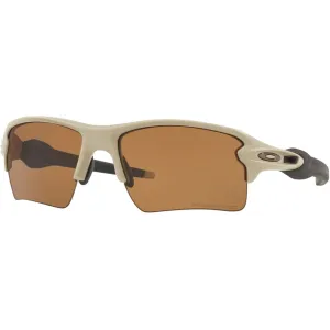 Oakley Men's SI Flak 2.0 XL Polarized Sunglasses Desert Frame Bronze Lens