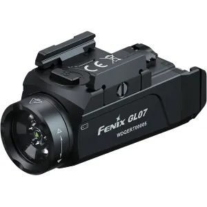 Fenix GL07 Compact Weapon Light for Glock, Picatinny Rail Black