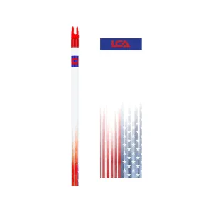 Last Chance Archery WrapWorks Standard Arrow Wrap Old Glory