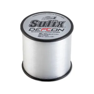 Sufix Defcon FC Copolymer Monofilament Fishing Line 17lb 300yd Clear
