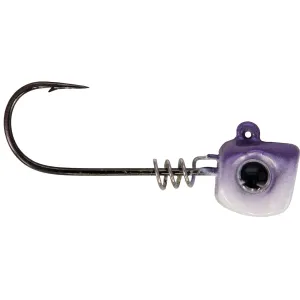 Buckeye Lures Scoop Head 3/8oz Swimbait Jighead 3/0 Matte Shad