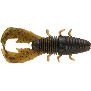 Yamamoto Yama Bug 3.75" Creature Dark Green Pumpkin/Amber Laminate