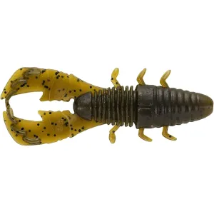 Yamamoto Yama Bug 3.75" Creature Green Pumpkin Black Flake