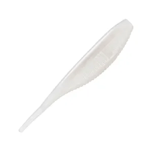 Yamamoto Fat Shad Shape Worm 4" Pearl White