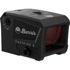 Burris FastFire E Reflex Red Dot Sight Green 3 MOA Dot Picatinny Mount Matte Black Factory Blemished