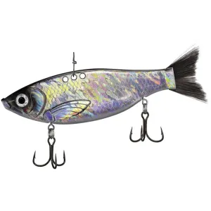 Bill Lewis Big Gizz Blade Bait Chrome Black Shad