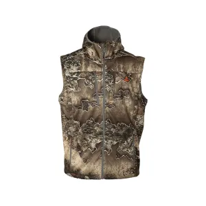 Thacha Gear Men's L-2 Softshell Vest Realtree Excape Medium
