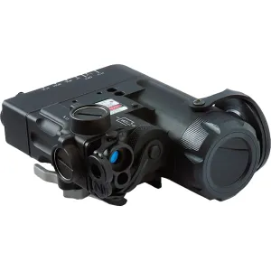 Steiner DBAL-D2 Dual Beam Laser Sight Green with IR LED Illuminator, Quick Detach Picatinny Mount Black Factory Blemished