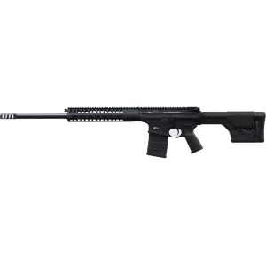 LWRC REPR MKII Semi Automatic Rifle 6.5 Creedmoor 22" Fluted Black Threaded Barrel Black Frame Black Pistol Grip