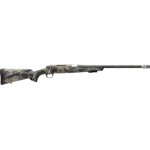 Browning X-Bolt 2 Mountain Pro Carbon Fiber Bolt Action Rifle 300 PRC 26" Carbon Fiber Threaded Barrel Smoked Bronze Cerakote Frame Accent Graphics Field Stock