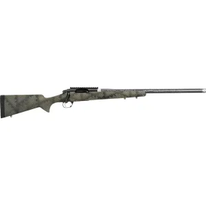 Proof Research Elevation Lightweight Hunter Bolt Action Rifle 300 PRC 24" Carbon Fiber Threaded Barrel Black Cerakote Frame Tactical Flat Dark Earth Field Stock