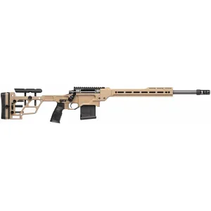 Daniel Defense Delta 5 Pro Bolt Action Rifle 308 Winchester 20" Black Threaded Barrel Black Frame Tan Chassis