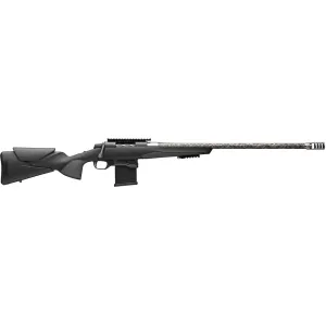 Browning X-Bolt 2 Target Competition Lite Bolt Action Rifle 308 Winchester 24" Carbon Fiber Threaded Barrel Matte Blued Frame Gray Adjustable Comb Stock