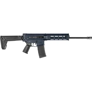DRD Tactical SUB-6 Semi Automatic Rifle 5.56x45mm NATO 16" Black Threaded Barrel Blue Frame Black Folding Stock