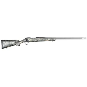 Christensen Arms Ridgeline FFT Bolt Action Rifle 7mm Remington Magnum 22" Carbon Fiber Threaded Barrel Stainless Frame Green and Black/Tan Field Stock
