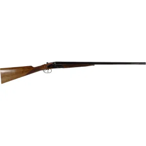 Dickinson Plantation Double Barrel 20 Gauge Shotgun 26" Black Barrel Walnut Straight Grip Stock