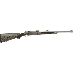 Ruger M77 Alaskan Bush Bolt Action Rifle 35 Whelen 20" Brushed Stainless Steel Barrel Stainless Frame Laminate Field Stock