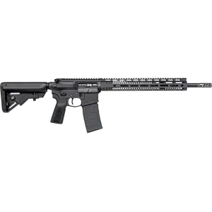 Watchtower Firearms Type 15 Semi Automatic Rifle 5.56x45mm NATO 16" Black Threaded Barrel Black Frame Black Pistol Grip