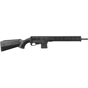FightLite SCR-16 Semi Automatic Rifle 5.56x45mm NATO 16.25" Black Barrel Black Frame Black Field Stock
