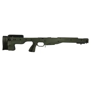 Accuracy International AT (AICS) Chassis for Remington 700 Short Action 308 Winchester Right Hand Green