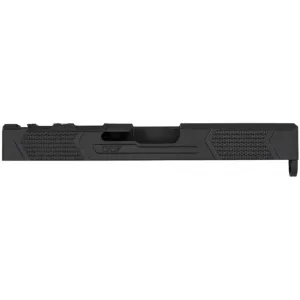 Grey Ghost Precision V4 Slide for Glock 19 Gen 3 RMR, DeltaPoint Pro Optic Cut Black