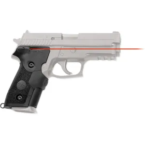 Crimson Trace Lasergrips Laser Sight Sig Sauer P228, P229 MIL-STD Front Activation Polymer Black
