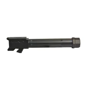Agency Arms Mid Line Threaded Barrel for Glock 19 9mm Luger Black DLC