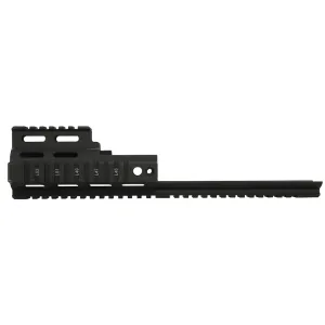 Midwest Industries Quad Rail Handguard Extension for FN SCAR Mk16, Mk17, 17S Black