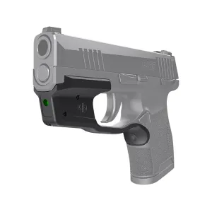 Sig Sauer LIMA365 Green Laser Grip Laser Sight Sig P365 Compact Black