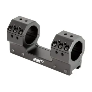 Griffin Armament SPRM 1-Piece Picatinny Scope Mount 30mm Rings Medium Matte Black